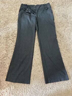 Byer California Men's Charcoal Dress Pants - Straight Leg